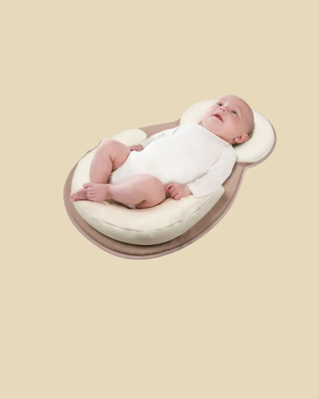 FancyPure™ Newborn Anti-Roll Head Shaping Pillow 🌙🧸 | Soft Support for Baby’s Head & Neck