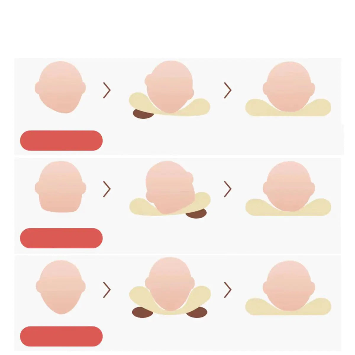 FancyPure™ Newborn Anti-Roll Head Shaping Pillow 🌙🧸 | Soft Support for Baby’s Head & Neck