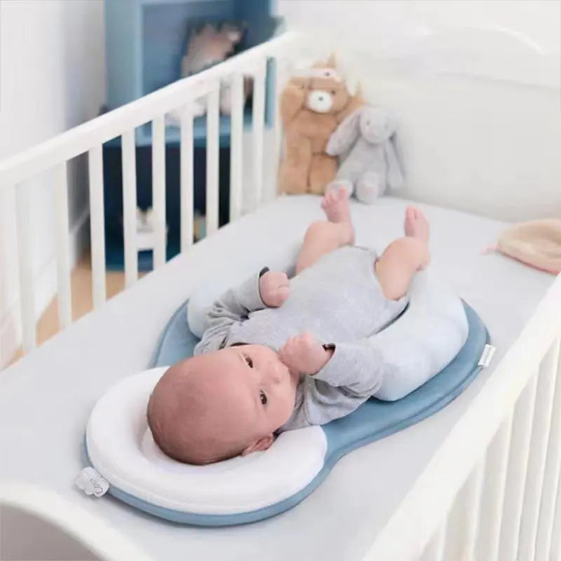 FancyPure™ Newborn Anti-Roll Head Shaping Pillow 🌙🧸 | Soft Support for Baby’s Head & Neck